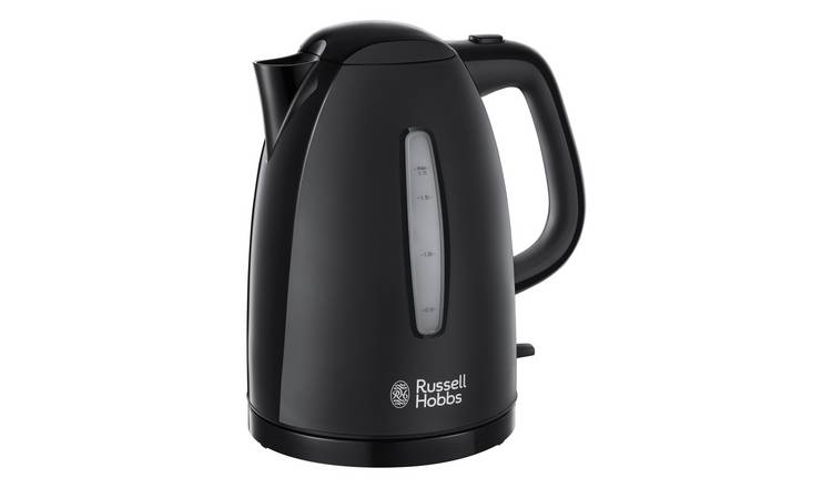 Russell Hobbs Textures Black Plastic Kettle 21271