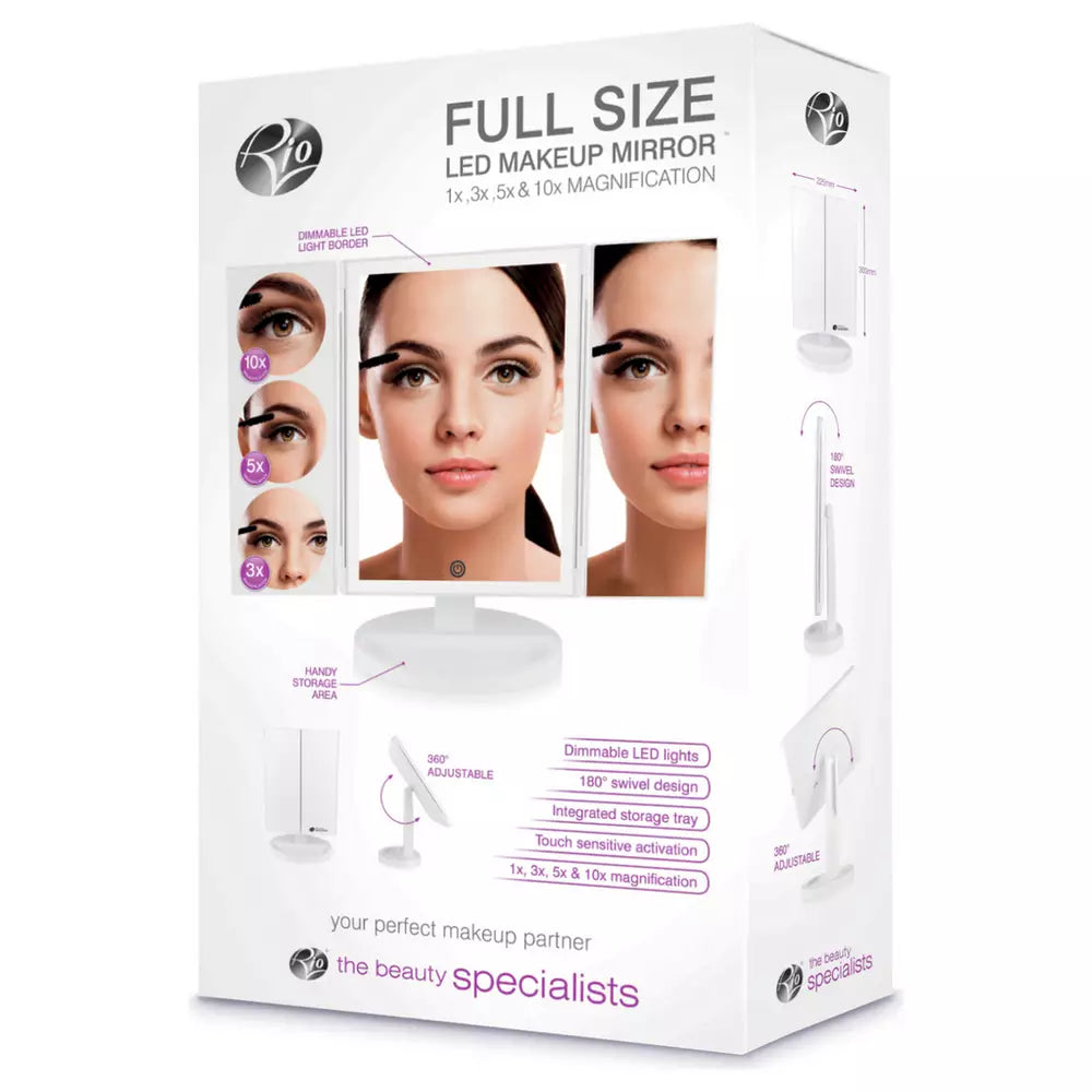 Rio LED Magnification Make-up Mirror