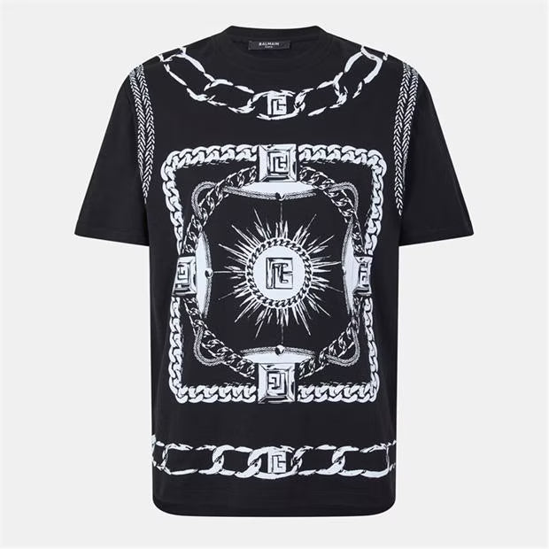 Men's Foulard Regular Fit T-Shirt