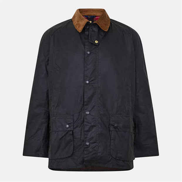 Mens Ashby Water Resistant Windproof Long Sleeve Wax Jacket