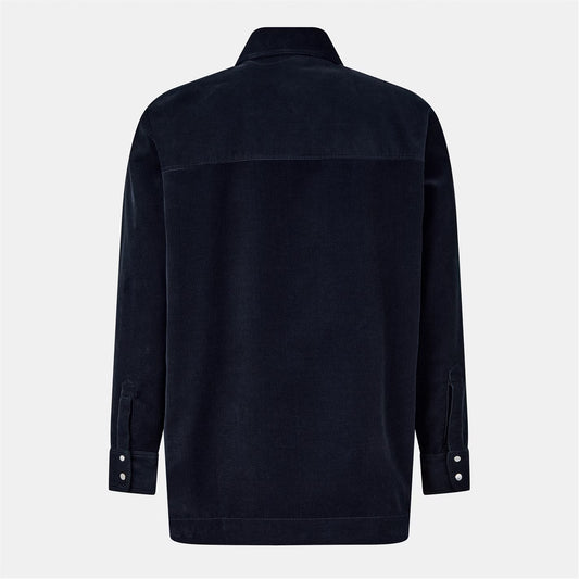 Men's Corduroy Cotton Long Sleeve Coach Jacket