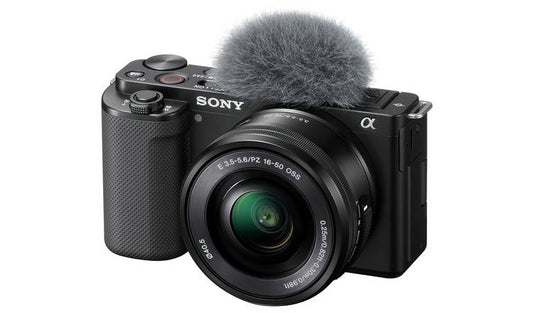 Sony Alpha ZV-E10L Mirrorless Vlog Camera with 16-50mm lens