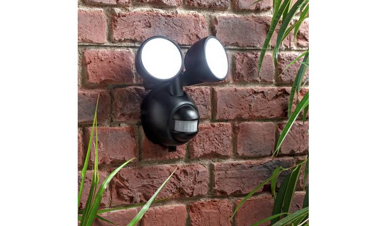 Argos Home Twin PIR Battery Operated Outdoor Wall Light