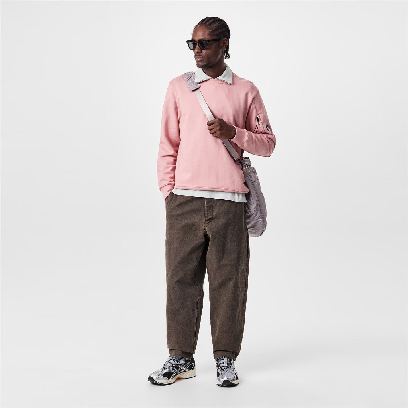 CP COMPANY Men's Lens Crew-neck Sweatshirt