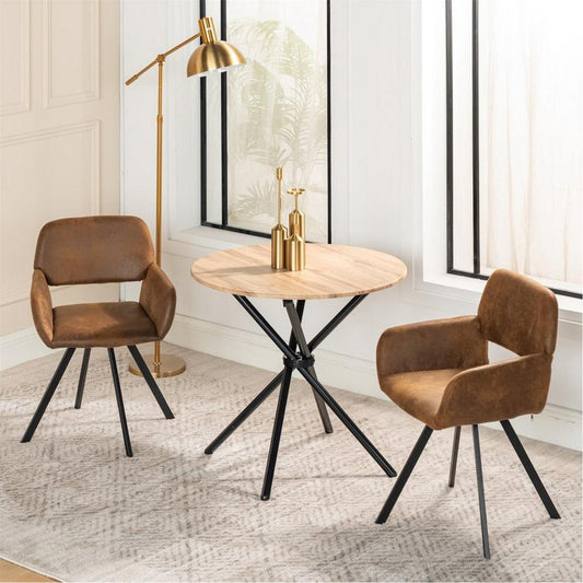 Swivel Dining Chairs Set of 2