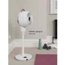 Meaco 1056P White Pedestal Fan - 12 Inch