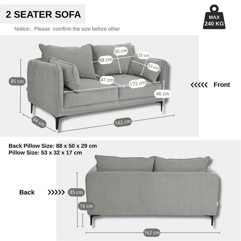 Jack Wills Neptune 2 Seat Sofa