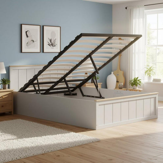 Lancaster Double Ottoman Bed