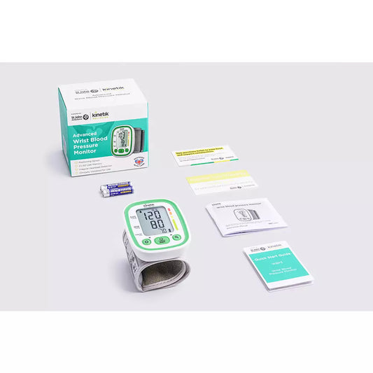 Kinetik Wellbeing Advanced Wrist Blood Pressure Monitor WBP3