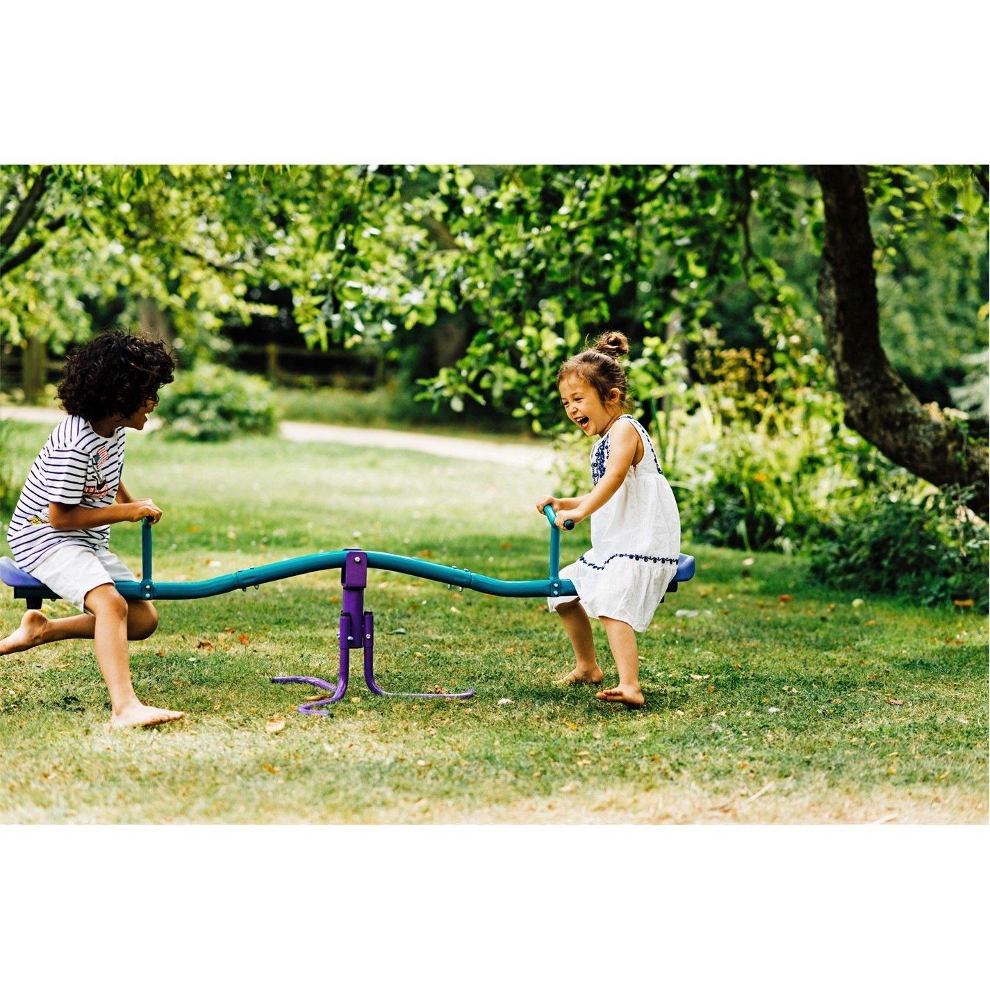 Plum Play Plum Rotating See Saw - Purple/Teal