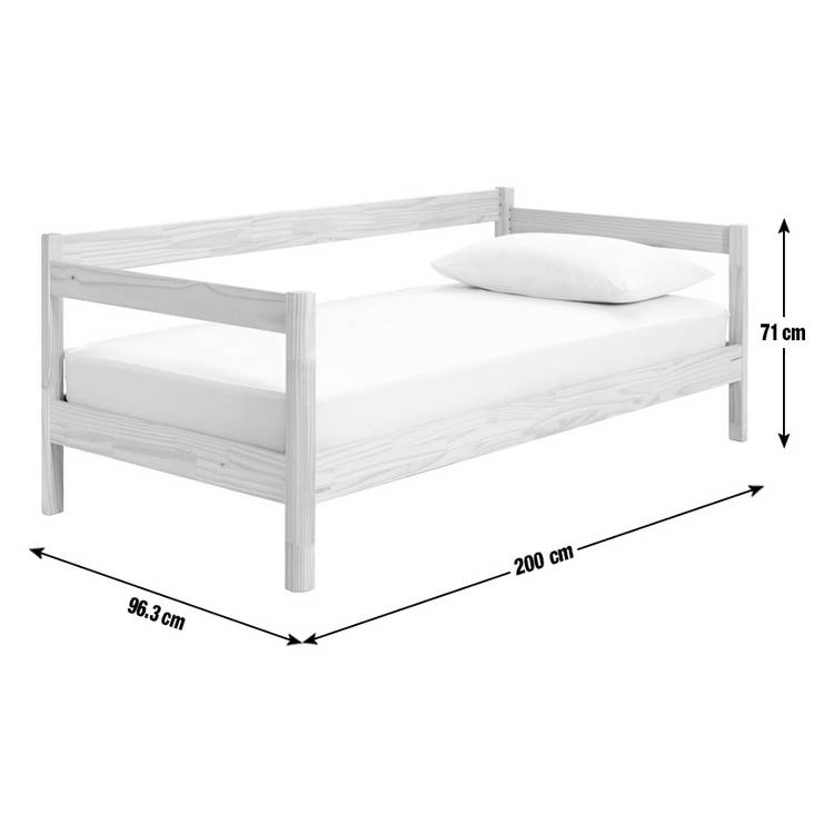 Habitat Odin Single Wooden Day bed Frame - Pine