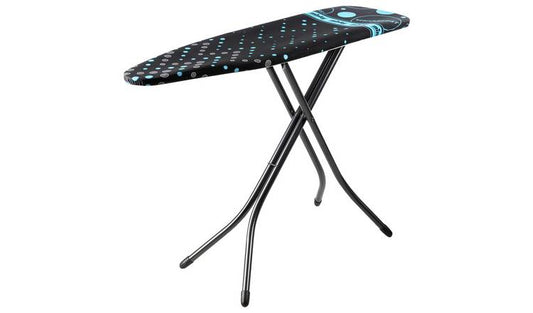 Minky 122x38cm Scorch Resist Ironing Board - Black