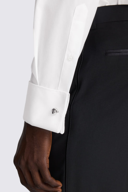 Tailored Fit White Marcella Dress Shirt