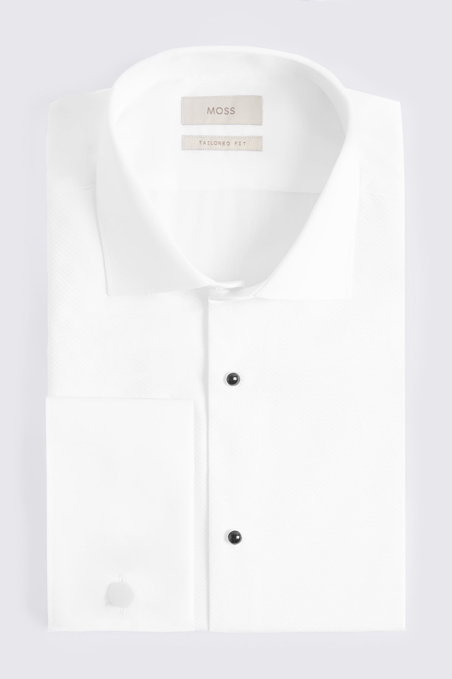 Tailored Fit White Marcella Dress Shirt