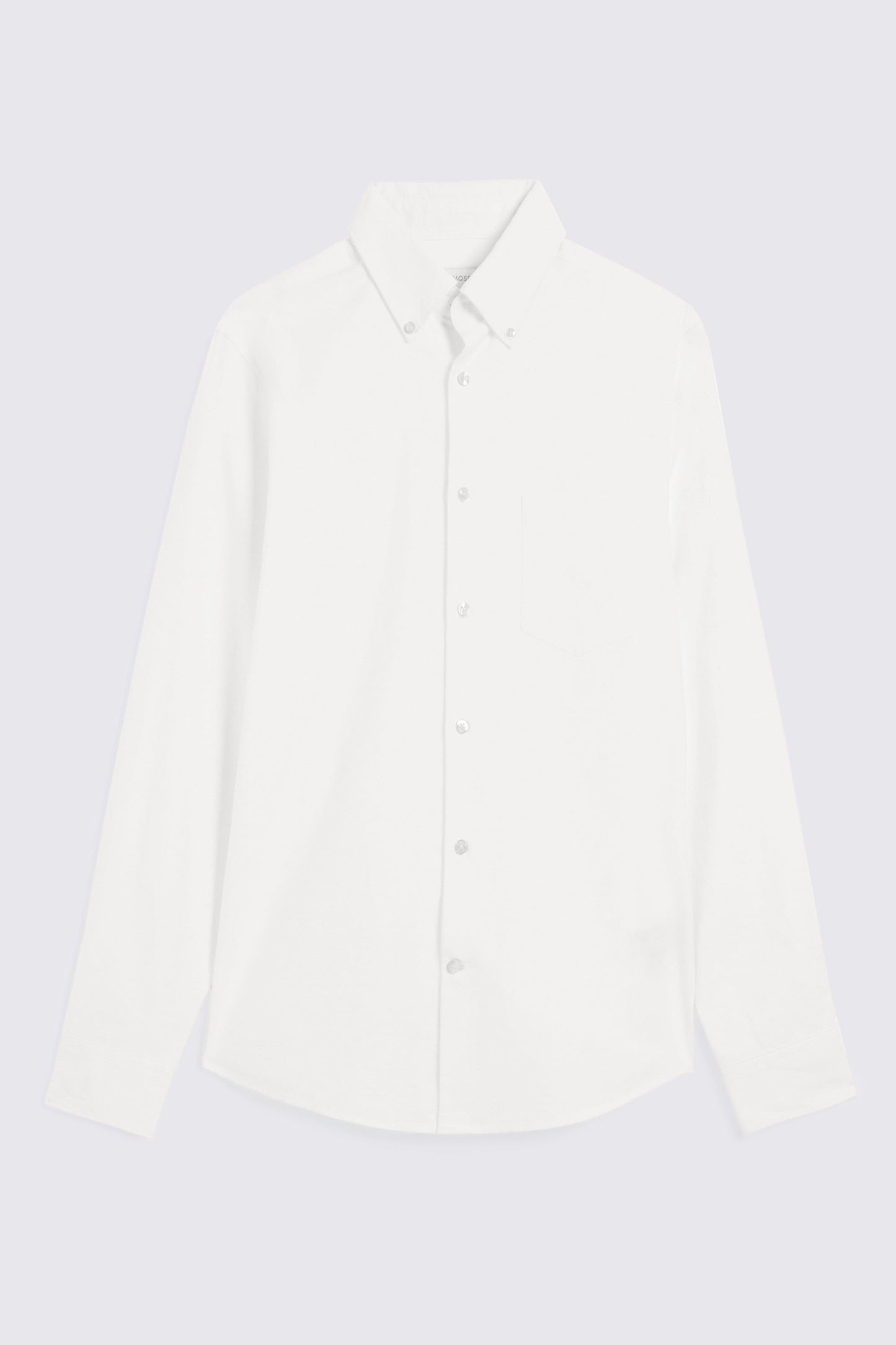 White Washed Cotton Oxford Shirt