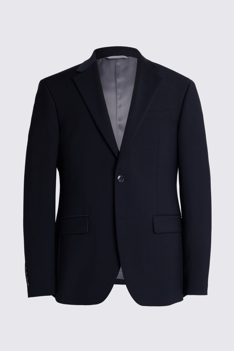 Slim Fit Black Performance Suit