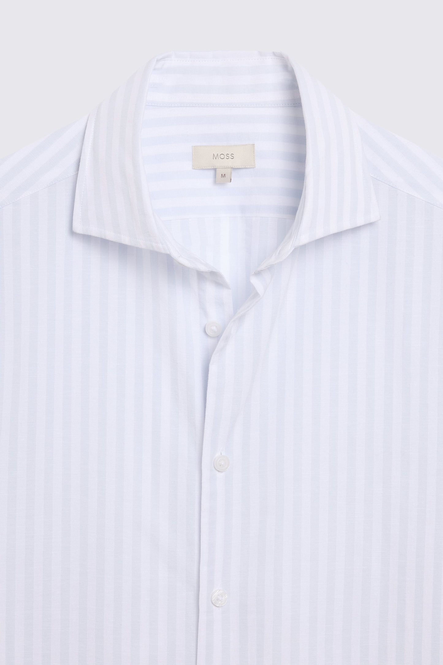 Blue Bengal Cotton Linen Stripe Shirt
