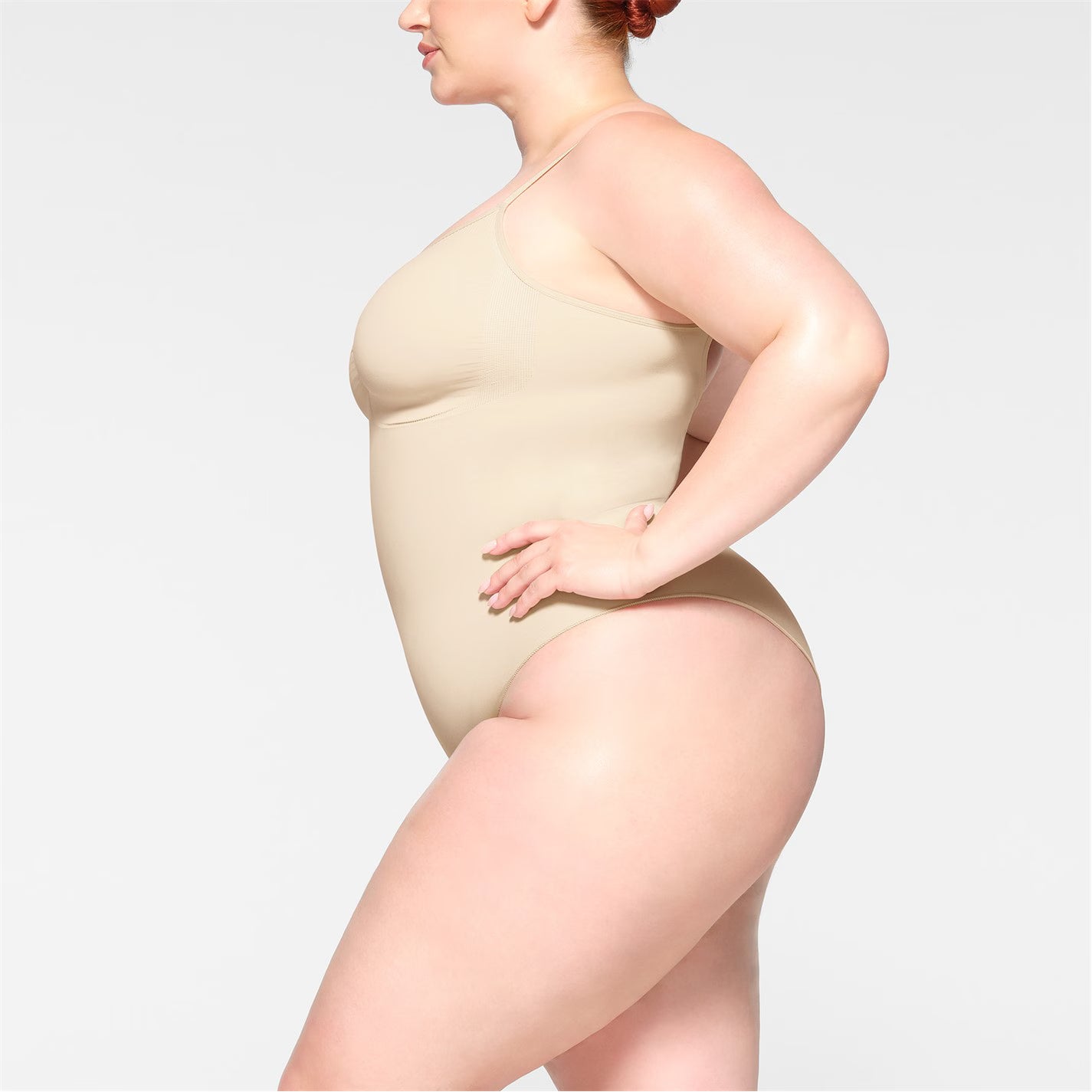 Womens Seamless Sculpt Brief Bodysuit