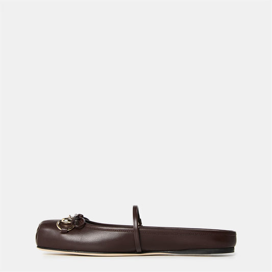 GUCCI Women's Horsebit Flat Mules