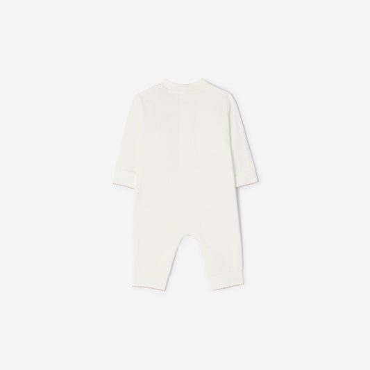 Knight Stamp Cotton Jumpsuit
