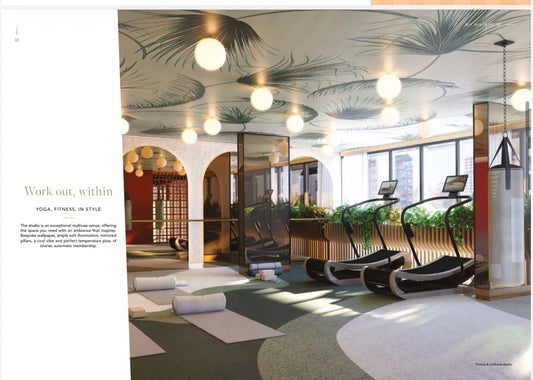 The Hilight Battersea — One Two Three Bedroom Ultra Luxury Homes — Exclusive Wellness Amenities and Spa — Battersea London