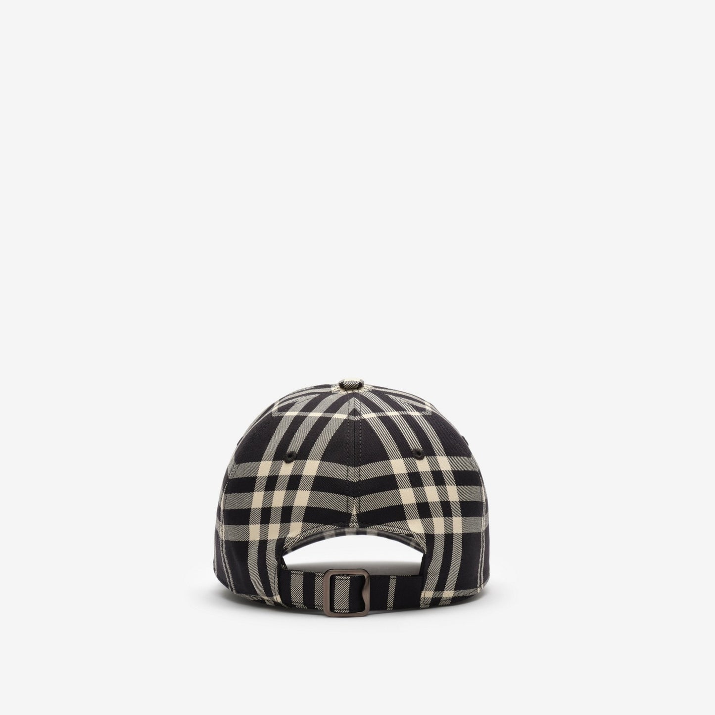 Check Cotton Baseball Cap