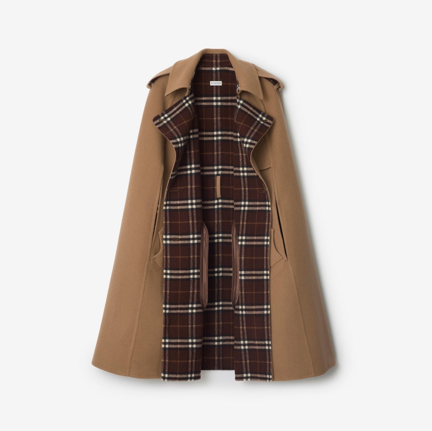 Wool Belmont Trench Cape