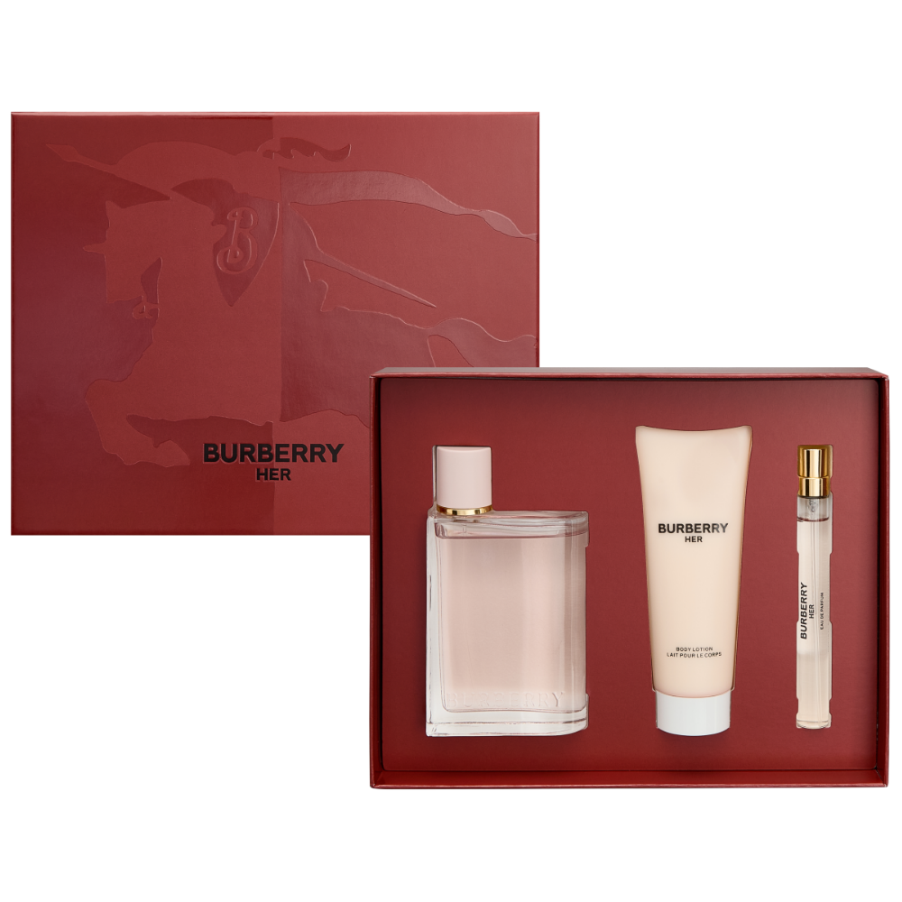 Burberry Her Eau De Parfum Gift Set 100ml