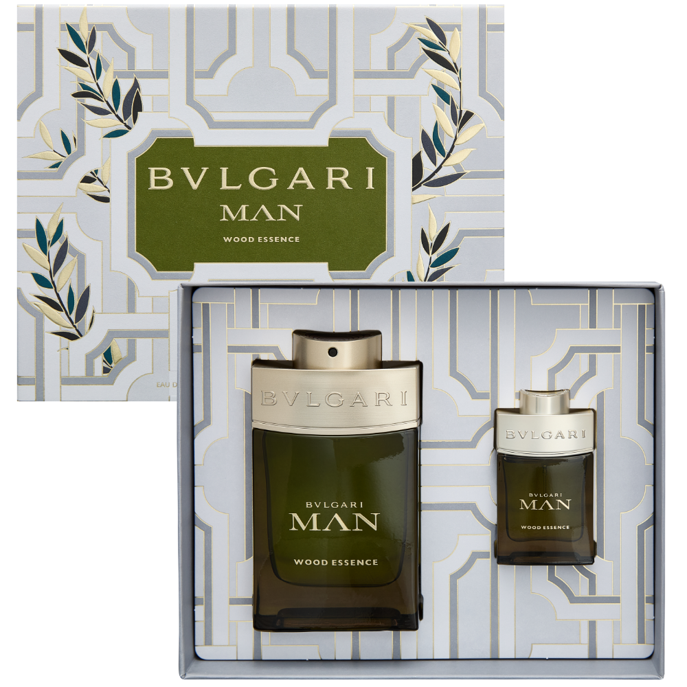 Bvlgari Man Wood Essence Eau De Parfum Gift Set 100ml