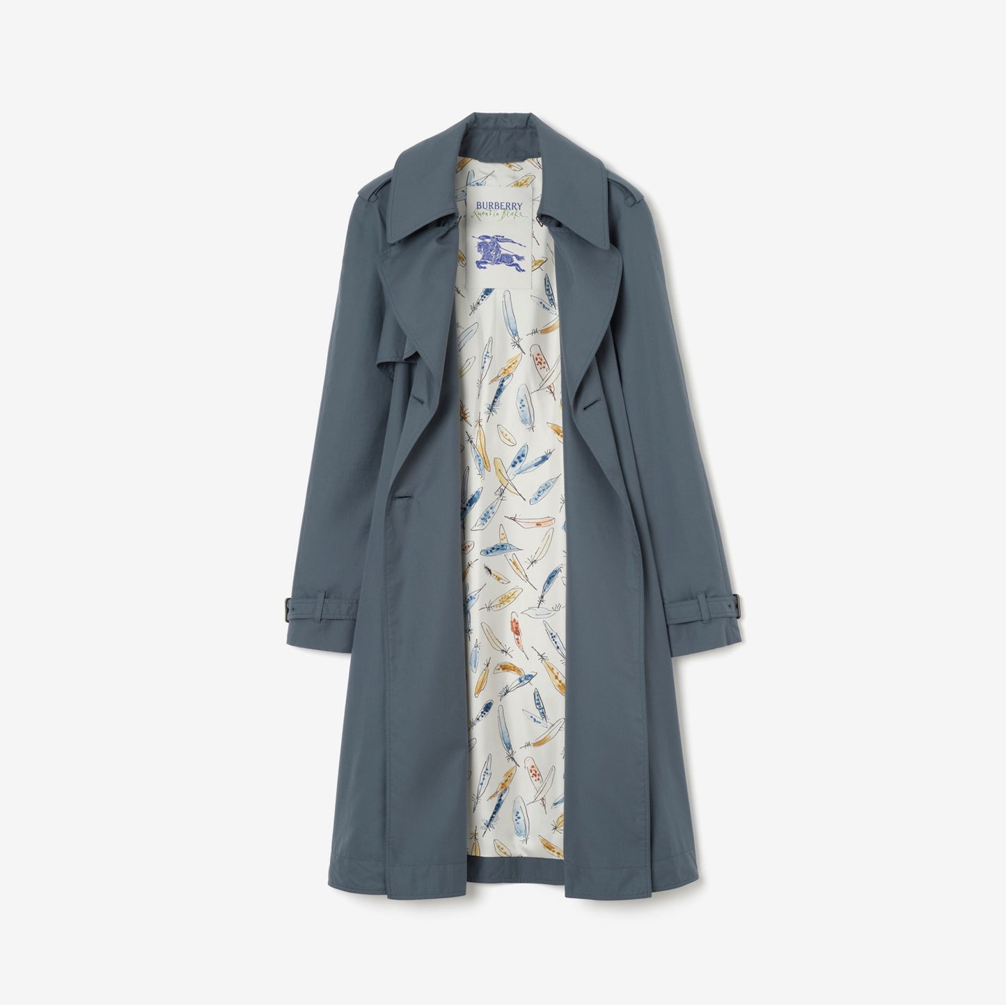 Long Tropical Gabardine Pembury Trench Coat