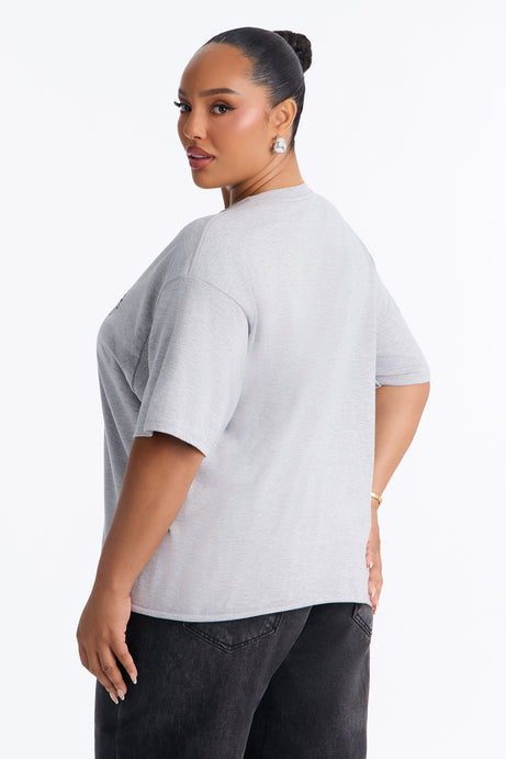 Mixed Signals Oversized Tee