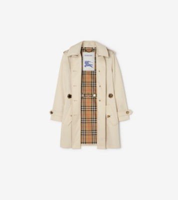 Short Gabardine Stonehaven Car Coat
