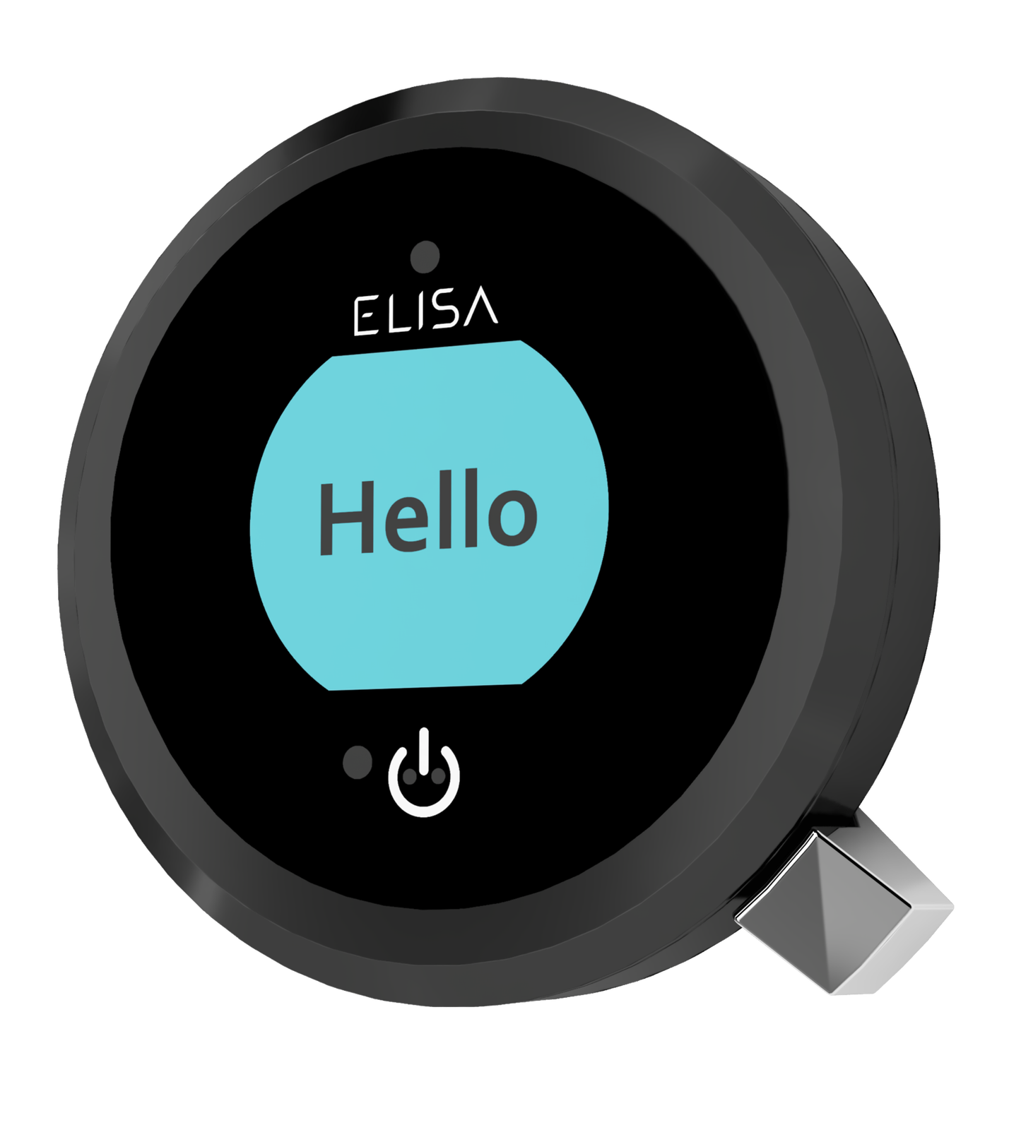 Elisa Intuition Divert Concealed Smart Hand Shower, Fixed Wall Head & Remote for HP/Combi - Black