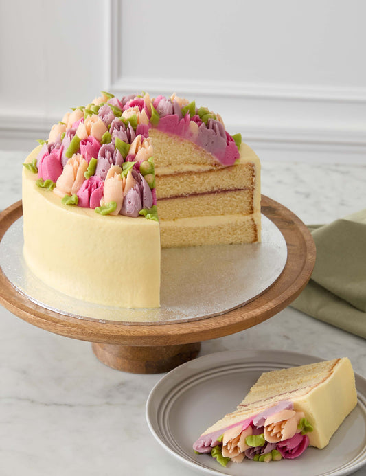 Flower Festival Tulip Cake (Serves 24)