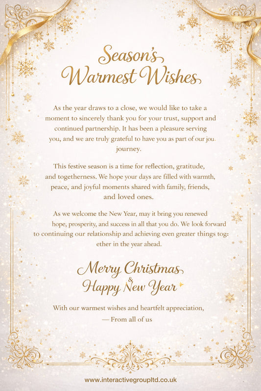 Christmas Card from Interactive Group Free Download