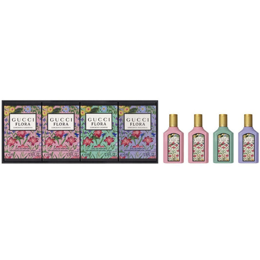 Gucci Flora Fragrance Mini Discovery Gift Set 4 x 5ml