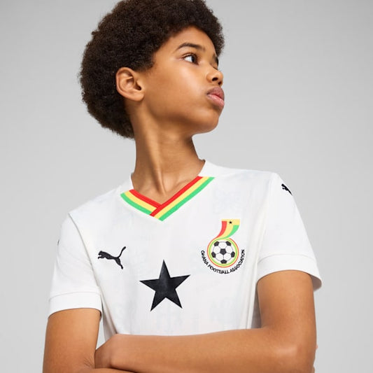 Ghana 2025 Home Jersey Youth