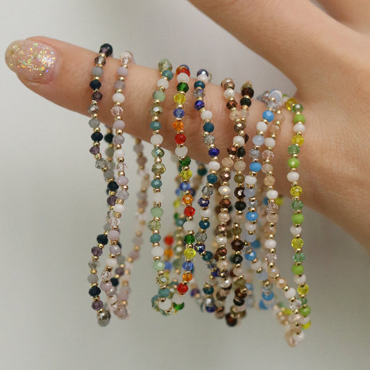 Gemstone stretchable bracelet - Interactive Group