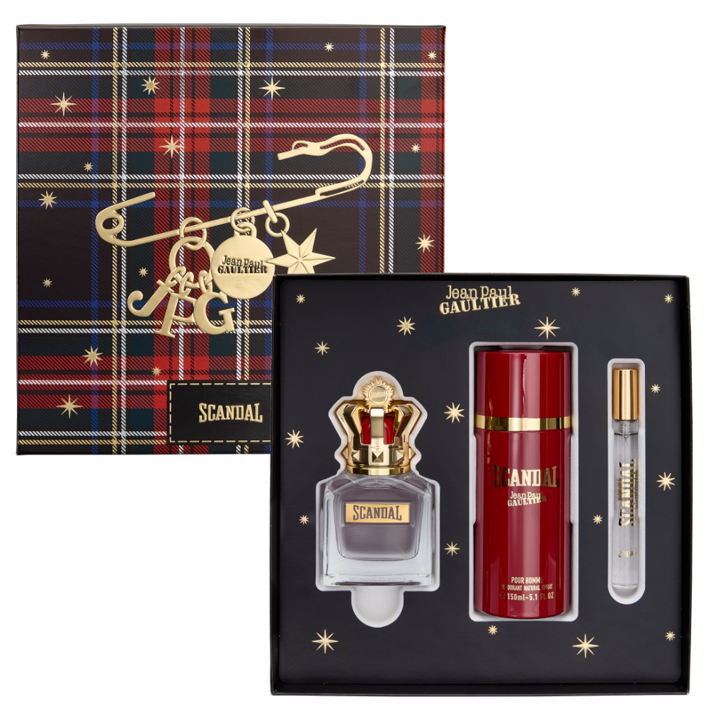 Jean Paul Gaultier Scandal Pour Homme Eau De Toilette Gift Set 50ml