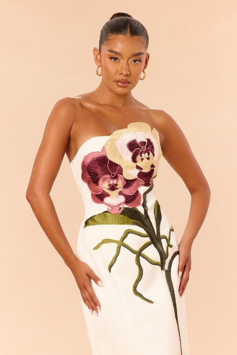 Sweet Talk Embroidered Maxi Dress