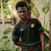 Jamaica 26 x Bob Marley Away Authentic Jersey