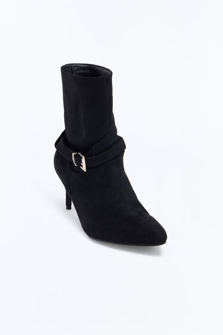 Can’t Compete Heeled Booties