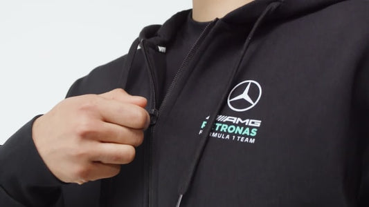 MERCEDES - AMG PETRONAS FORMULA 1 TEAM DNA FULL ZIP HOODIE