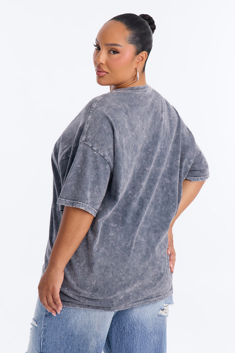 LA Sparkle Oversized Washed Tee