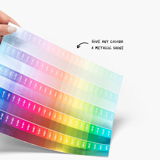 Metallic Business Cards