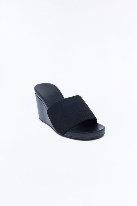 Sophie Round Toe Mule Wedges