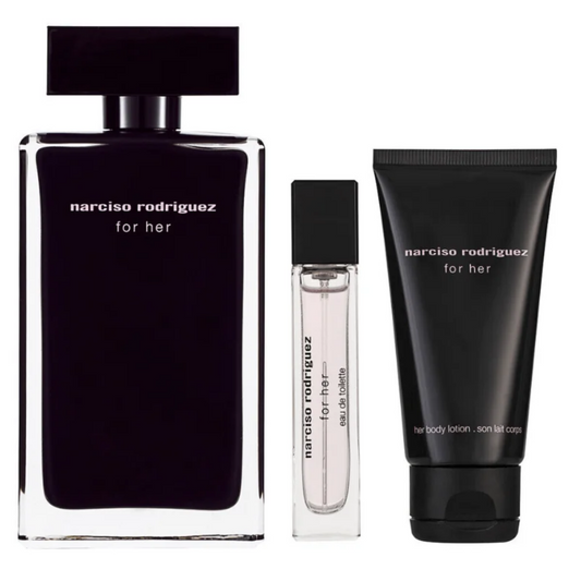 Narciso Rodriguez For Her Eau De Toilette Gift Set 100ml