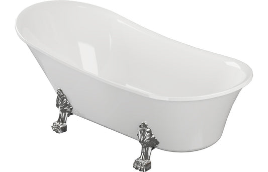 Octavius Freestanding 1620x700x770mm 0TH Bath w/Feet