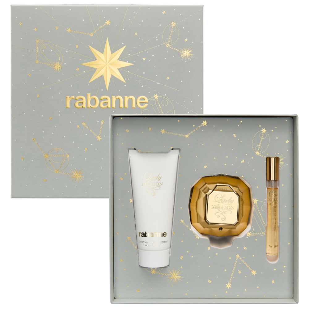 Paco Rabanne Lady Million Eau De Parfum Gift Set 50ml