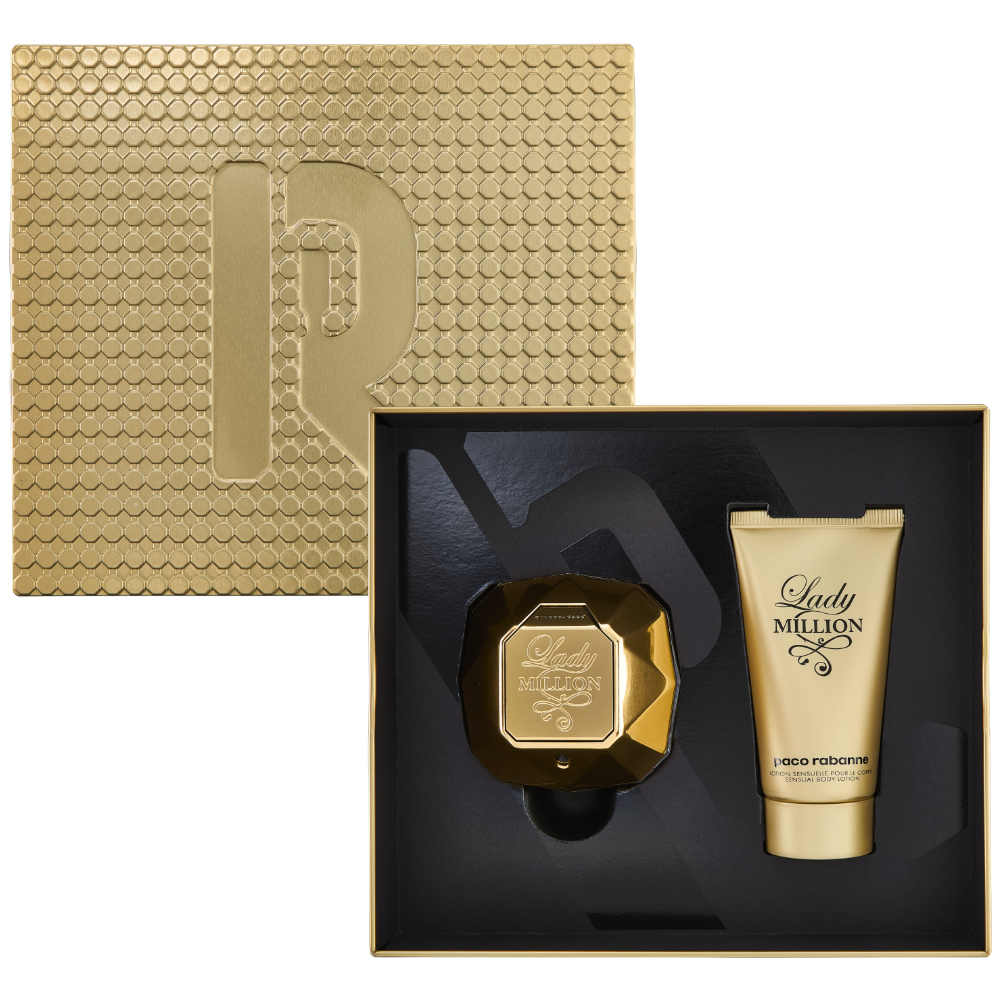 Paco Rabanne Lady Million Eau De Parfum Gift Set 50ml